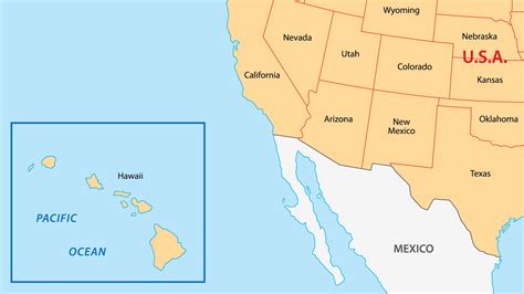 hawaii on map