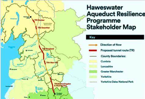 haweswater aqueduct map
