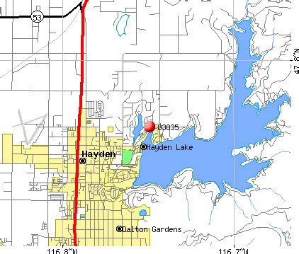 hayden idaho zip code