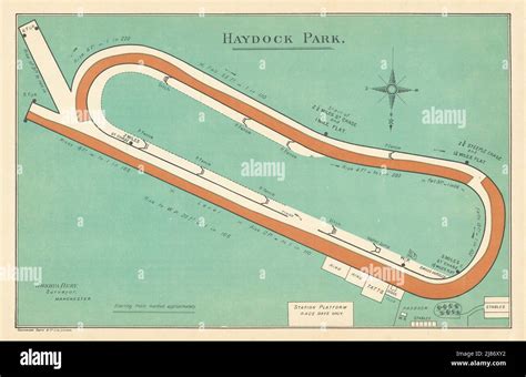 haydock racecourse map
