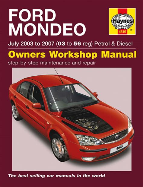Read Online Haynes Ford Mondeo Service And Repair Manual 