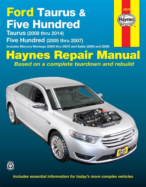 Download Haynes Ford Taurus Manual 