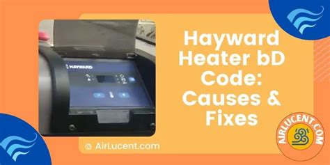 Hayward Heater Bd Code