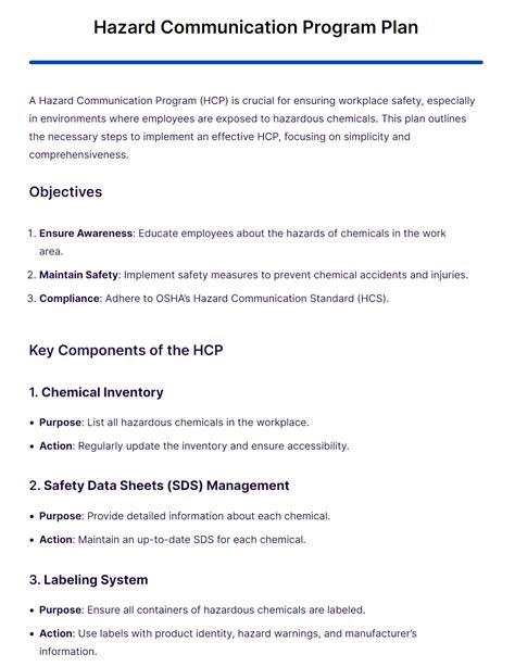 hazard communication safety program 12 101 answers