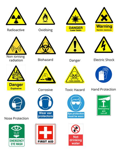 Hazard Symbol Amp Lab Safety Rules Worksheet Live Science Lab Safety Rules Worksheets - Science Lab Safety Rules Worksheets