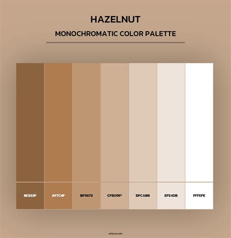 hazelnut color