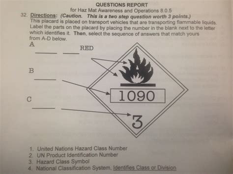 Hazmat Operations Study Guide
