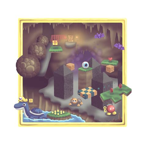 Hazy Maze Cave Super Mario Wiki The Mario Blue Coin Switch Hazy Maze Cave - Blue Coin Switch Hazy Maze Cave
