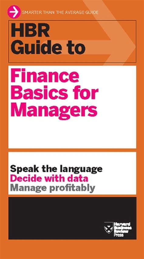 Read Hbr Guide To Finance Basics 