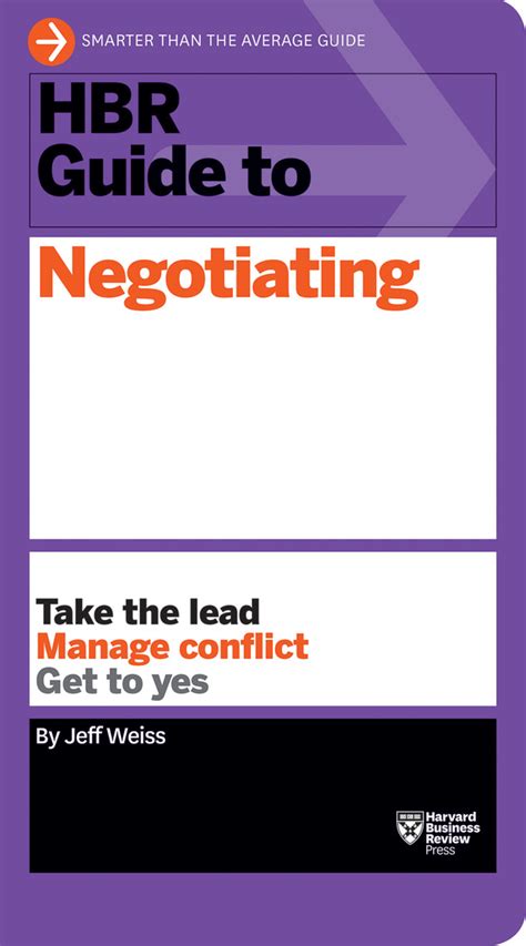 Full Download Hbr Guide To Negotiating 