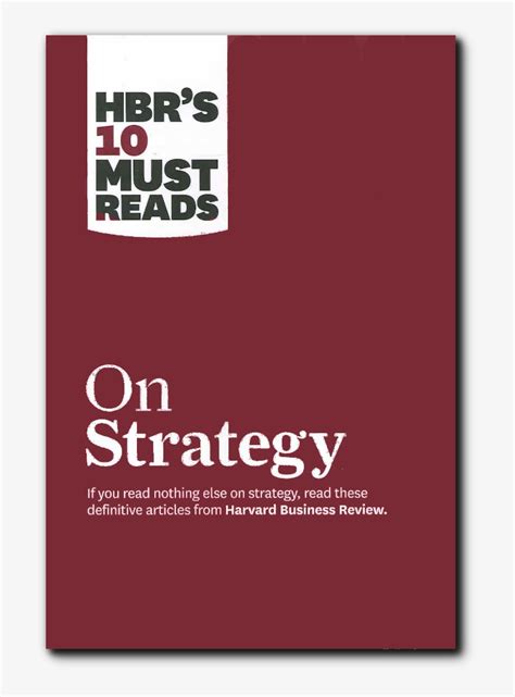 Full Download Hbrs 10 Must Reads On Strategy 