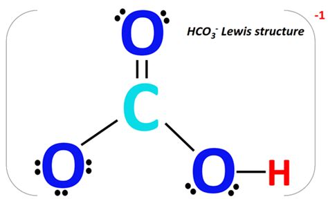 Hco3 Lewis Structure