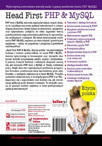 Head First Php Mysql Edycja Polska