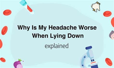 headache is worse lying down