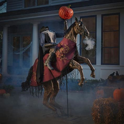 High-quality digital art of the headless horseman in roblox