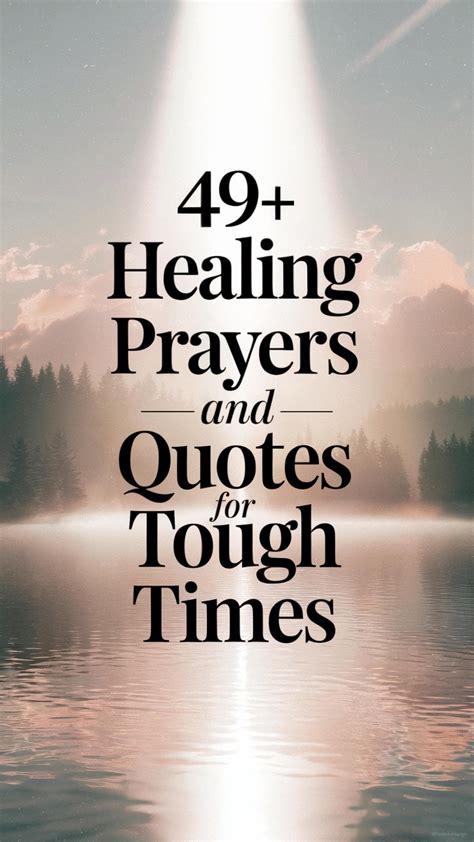 Healing Prayers Quotes