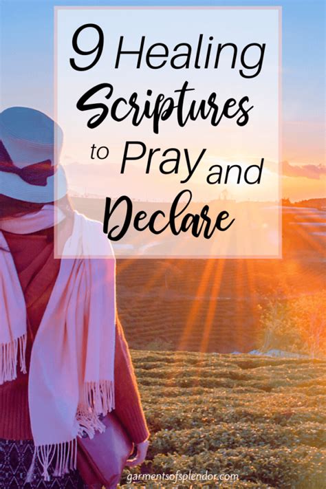 Healing Scriptures And Prayers Walking Barefoot Ministries