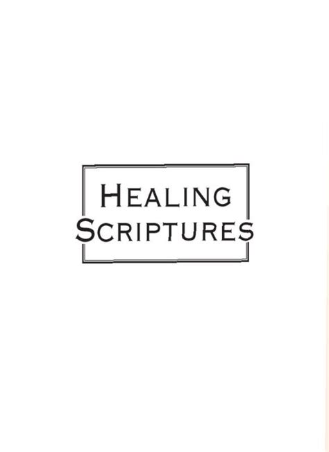 Healing Scriptures Joyce Meyer