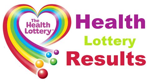 health lottery results please