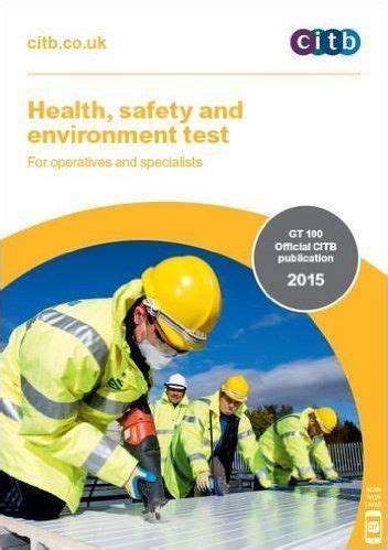 Read Health Safety And Environment Test For Operatives And Specialists Gt 100 15 