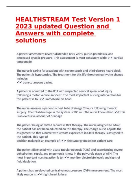 Read Online Healthstream Nrp Test Answers 