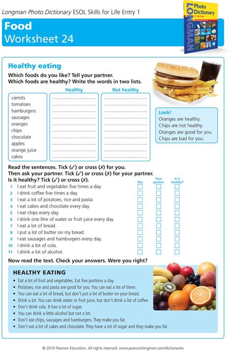 Healthy Eating Habits Worksheet For Adults Happiertherapy Healthy Eating Worksheet - Healthy Eating Worksheet