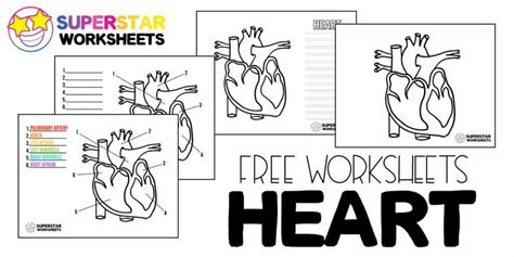 Heart Coloring Pages Superstar Worksheets Heart Coloring Worksheet - Heart Coloring Worksheet