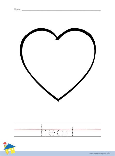 Heart Coloring Worksheet   Free Printable Heart Coloring Pages For Kids Easy - Heart Coloring Worksheet