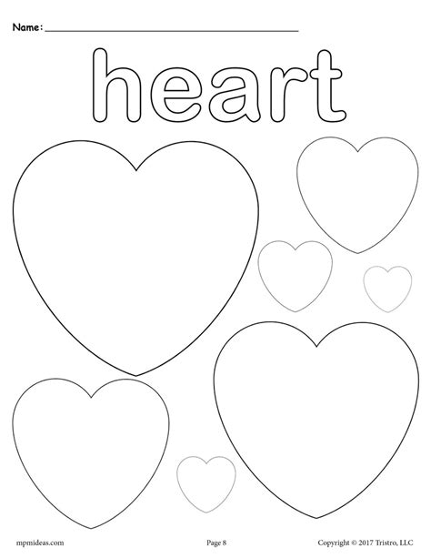 Heart Coloring Worksheet   Heart Coloring Pages Free Printables The Best Ideas - Heart Coloring Worksheet