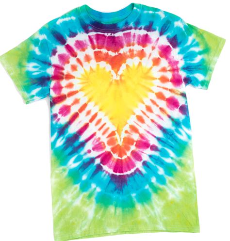 heart tie-dye technique Tie Dye Your Summer