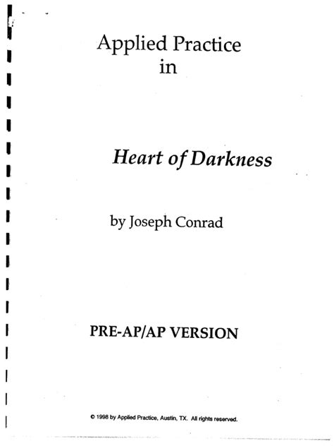 Full Download Heart Of Darkness Ap Practice Key Pdf 