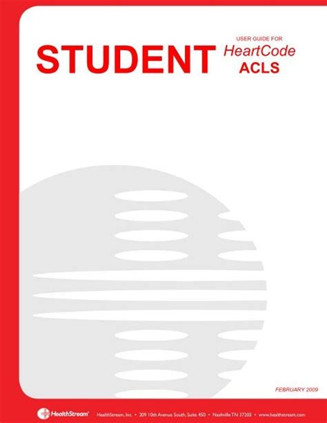 Full Download Heartcode Acls Student Guide 