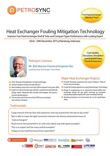 Download Heat Exchanger Fouling Mitigation Technology Petrosync 