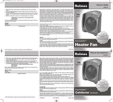 Download Heater Holmes User Guide 