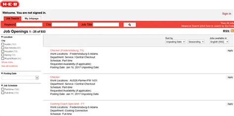 Heb Application Status
