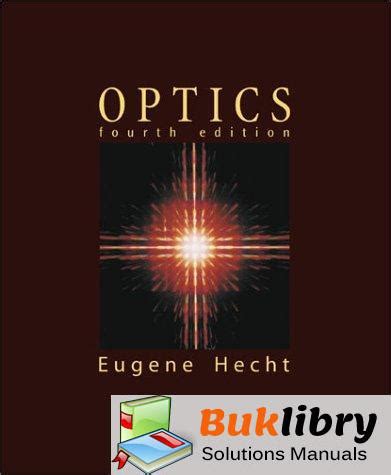 Read Hecht Optics 4Th Edition Solution Manual 