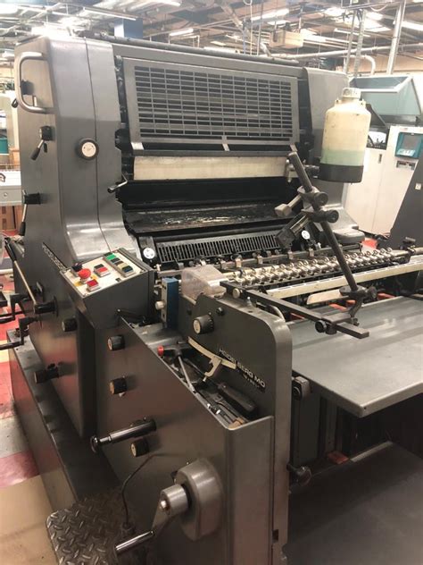 Heidelberg Printing Machine Moe