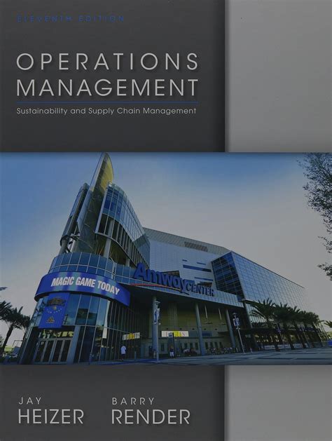 Heizer And Render Operations Management 10th Edition Solution Manual