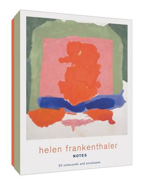 Download Helen Frankenthaler Notes 20 Notecards And Envelopes 