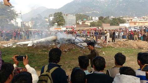 helicopter crash in katra jammu kashmir