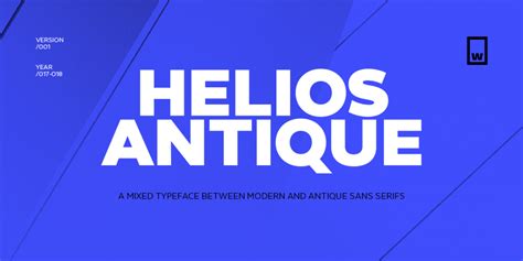 helios font family s