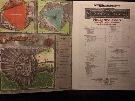 Hellgate Keep Advanced Dungeons Dragons Forgotten Realms