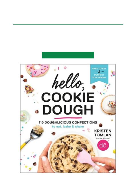 hello cookie dough 110 doughlicious confections t
