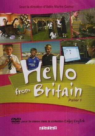 hello from britain 6e 5e dvd livret