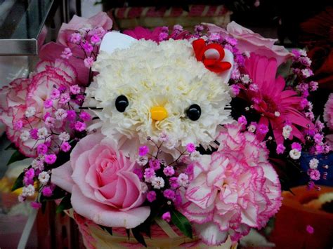 Hello Kitty Flower Bouquet Pinterest Hello Kitty Bouquet Flowers - Hello Kitty Bouquet Flowers
