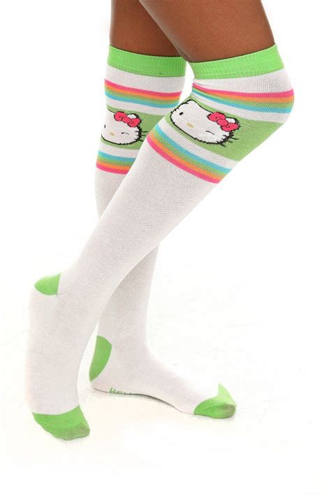 Hello kitty knee high socks