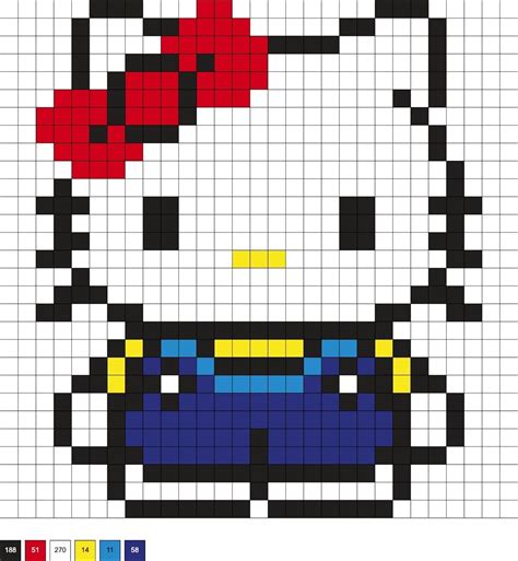Hello Kitty Pixelado