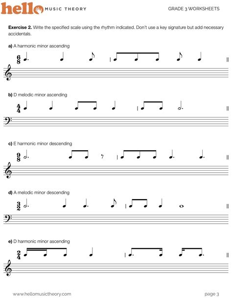 Hello Music Theory Music Theory Worksheet 2nd Grade - Music Theory Worksheet 2nd Grade