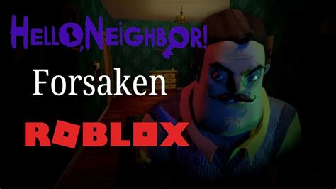 Hello Neighbor Roblox Walkthrough