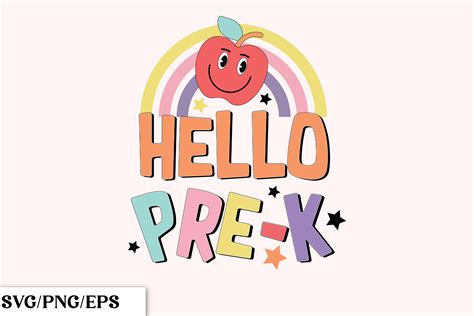 Hello Pre K: Back To School Composition Notebook For Pre K Girls ( Journals For Kids To Write In)(8